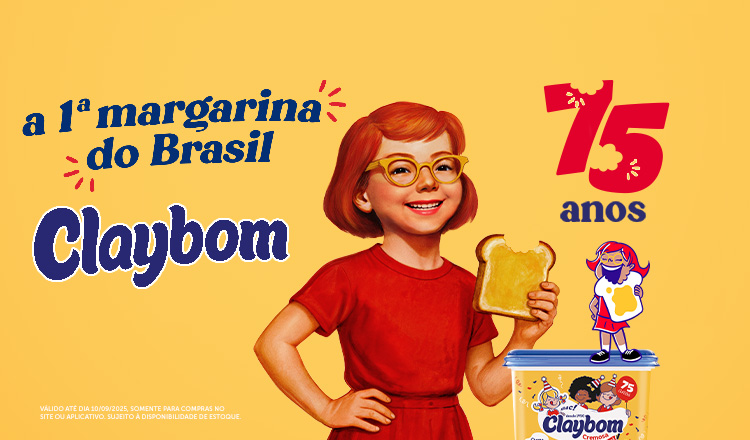 Campanha Claybom Institucional até 10/09